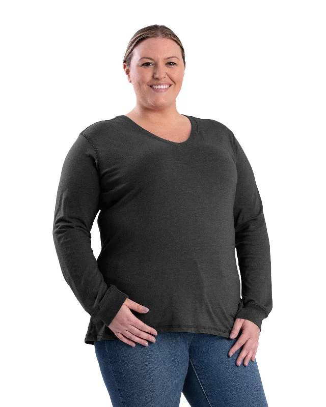 Women's Performance V-Neck Long Sleeve T-Shirt