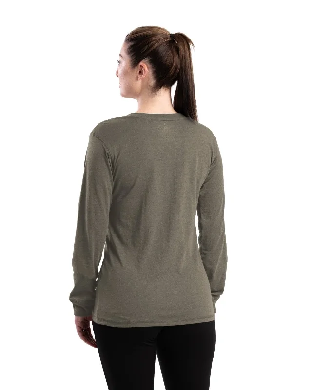 Women's Performance V-Neck Long Sleeve T-Shirt