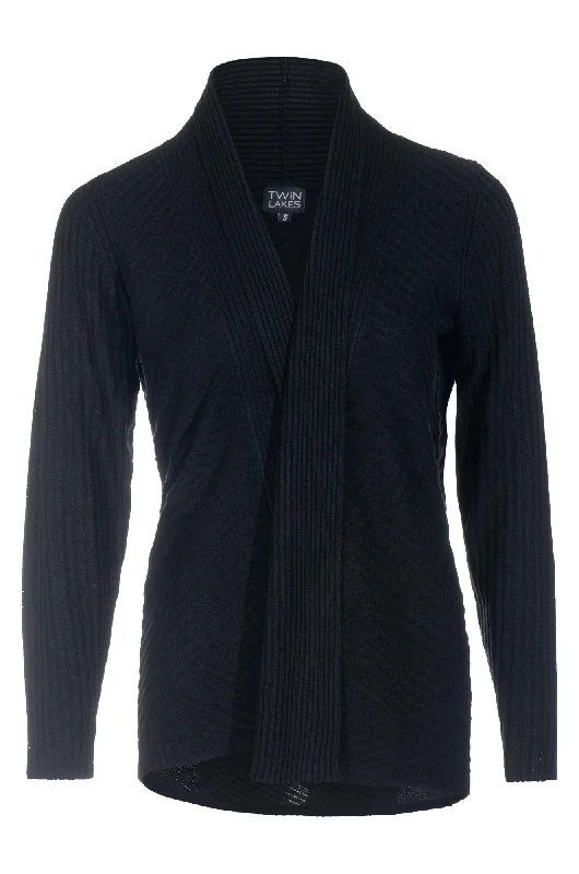 Touch of Wool Cardigan | Black | 6334ZZ