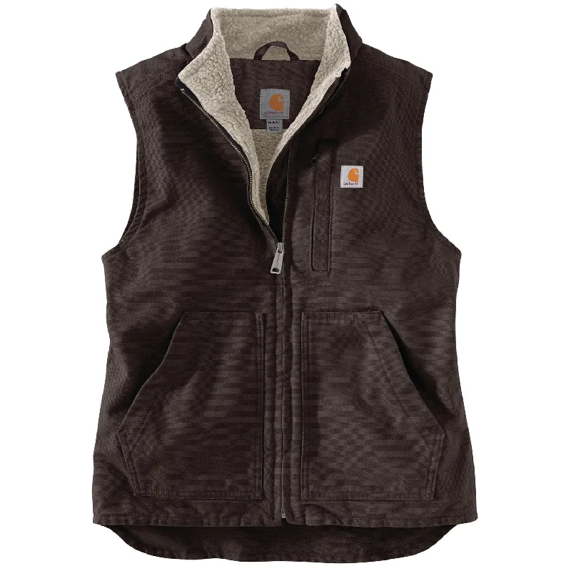 Carhartt Women's Washed Duck Mock Neck Vest