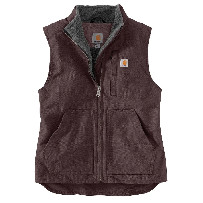 Carhartt Women's Washed Duck Mock Neck Vest