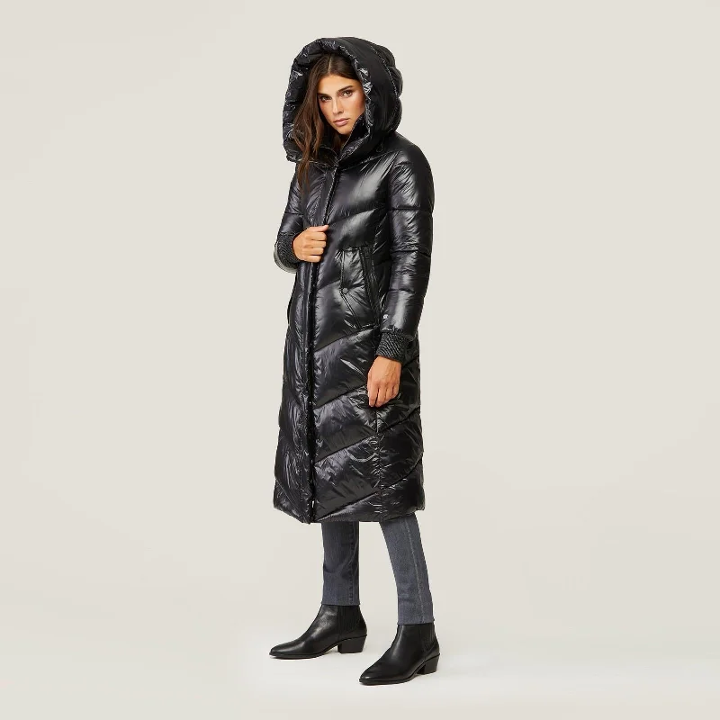 Danica Eco Puffer Coat (Black)