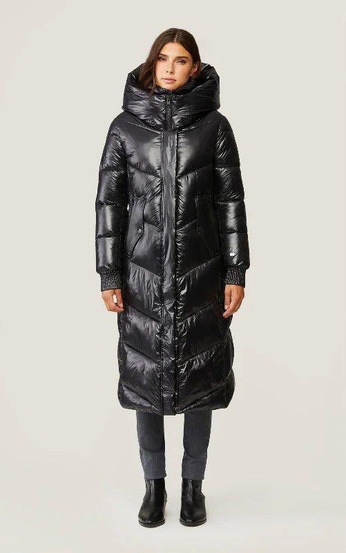 Danica Eco Puffer Coat (Black)