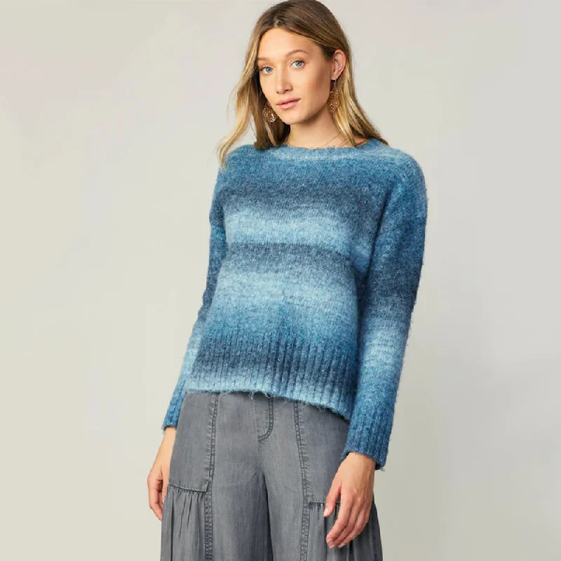 Gradation Sweater (Multi Blue)