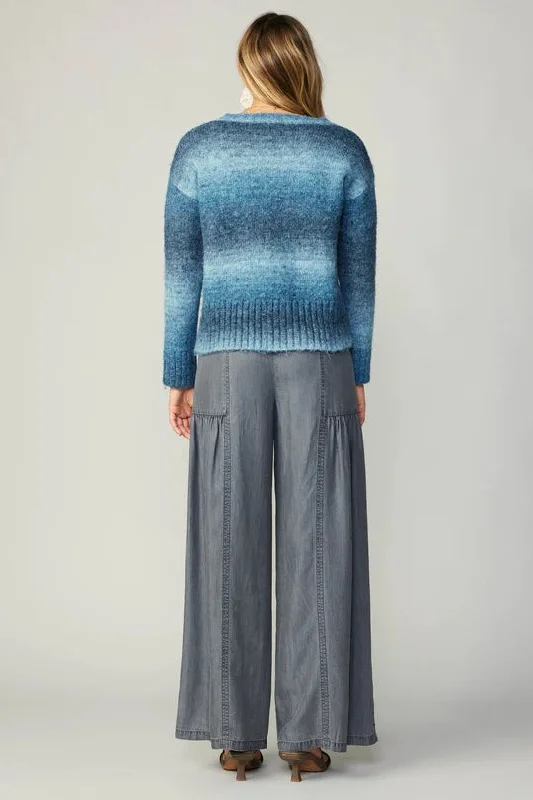 Gradation Sweater (Multi Blue)