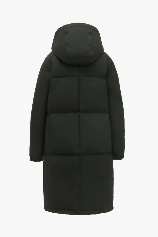 Ines Down Jacket (Bottle Green)