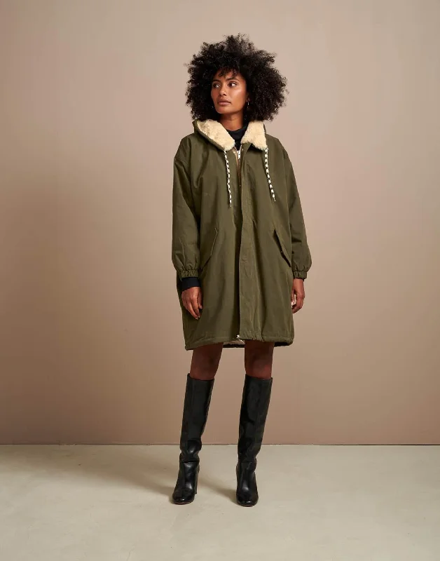 Laos Coat (Olive)