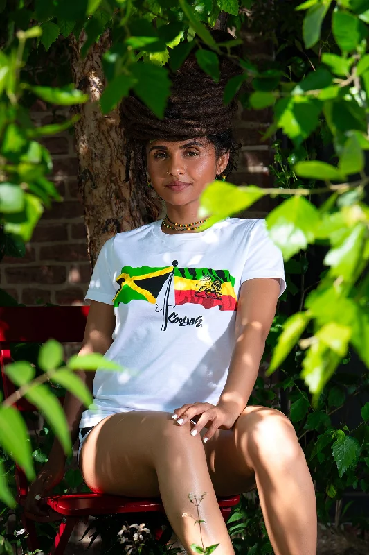 Limited Edition Jamaica Ethiopia Flag