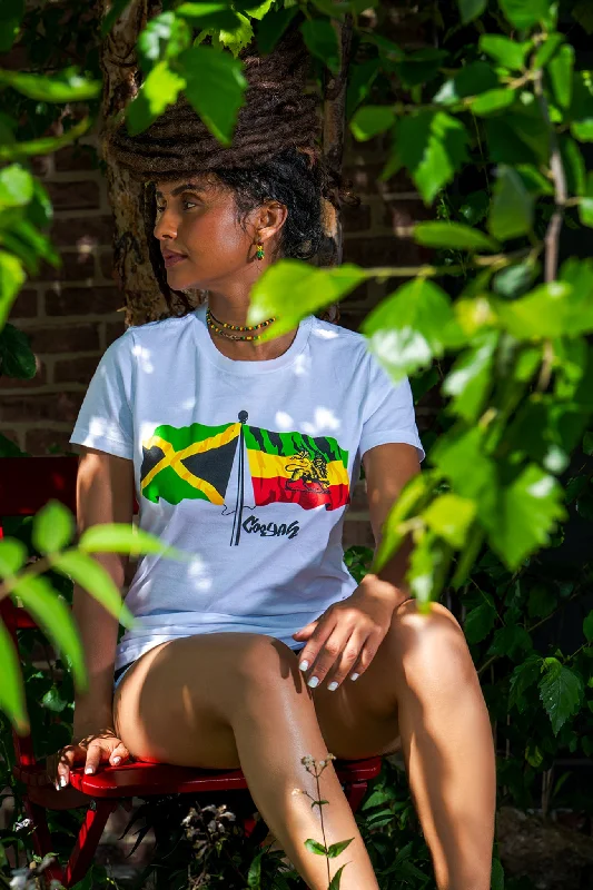 Limited Edition Jamaica Ethiopia Flag