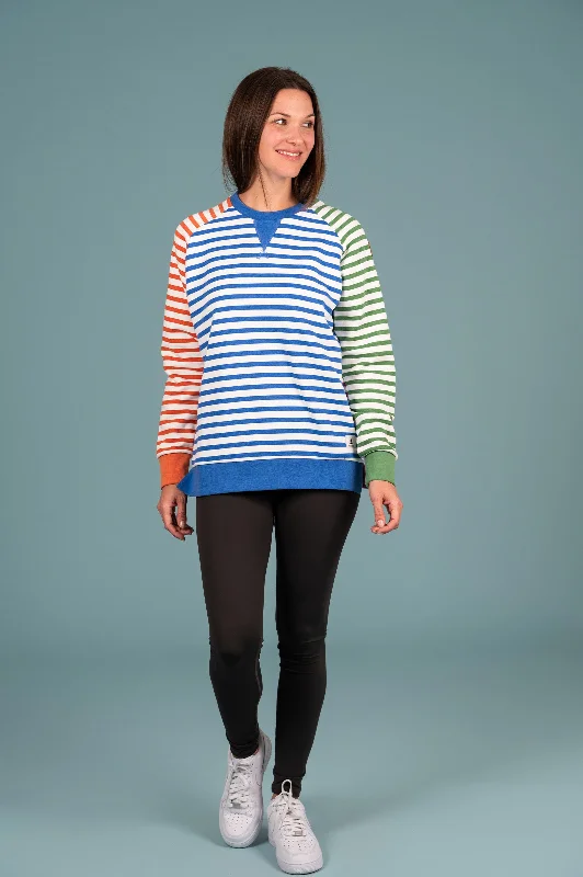 Panna Multi-Stripe Sweatshirt