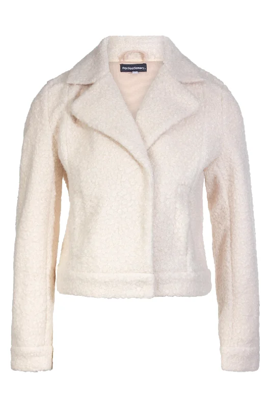 Poodle Look Jacket | IVORY | 4511ZZ