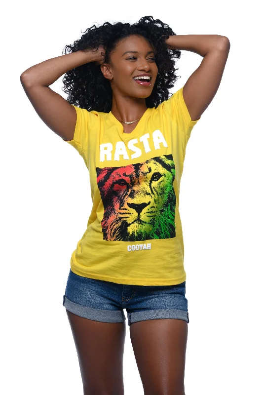 Rasta Vibes V-Neck