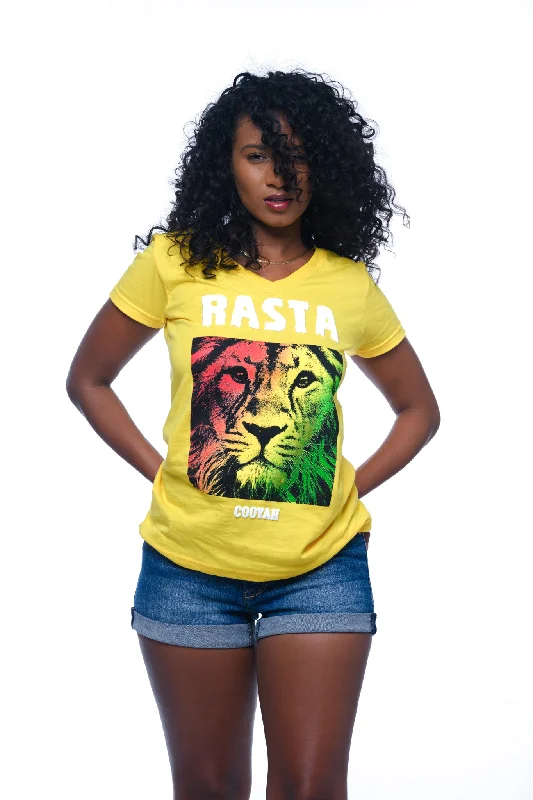 Rasta Vibes V-Neck