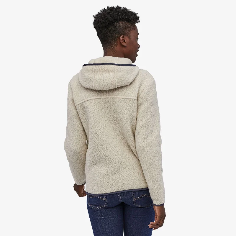 Retro Pile Fleece Hoody (Pelican)