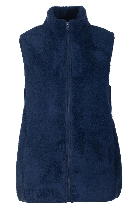 Teddy Fleece Vest | NAVY | 3422ZZ