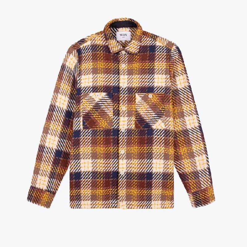 Whiting Overshirt (Madras Brown)