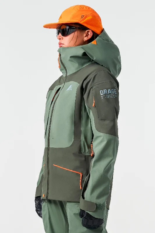 Women's MTN-X Boulder 3L Hybrid Jacket-Boreal