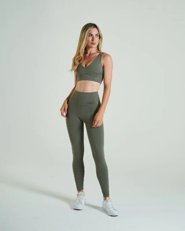 Restday Bra Olive Green