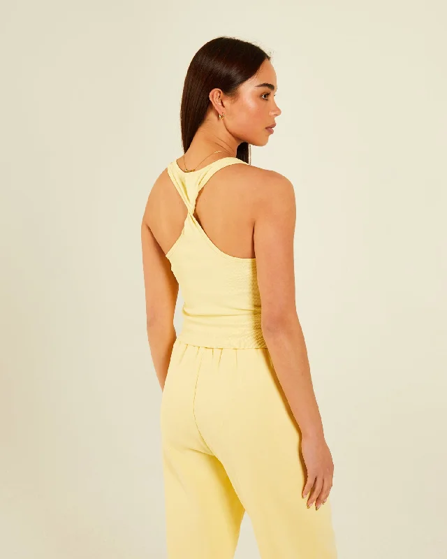 Dessie Vest Soft Yellow