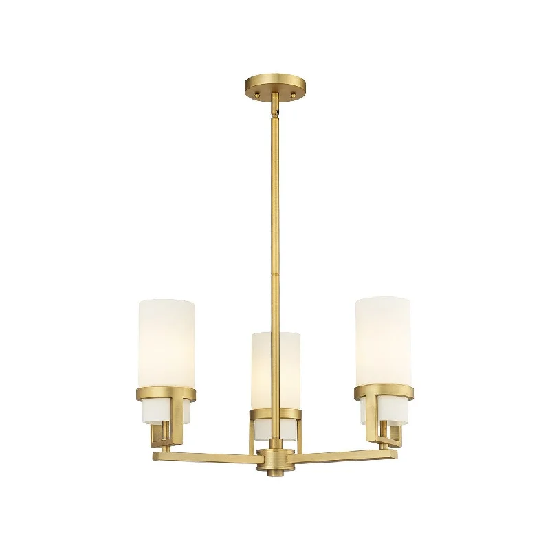Chandeliers with Sputnik - Style Design for a Futuristic VibeChandeliers with Sputnik - Style Design for a Futuristic VibeInnovations Downtown Urban 426-3CR-BB-G426-8WH Chandelier Light - Brushed Brass